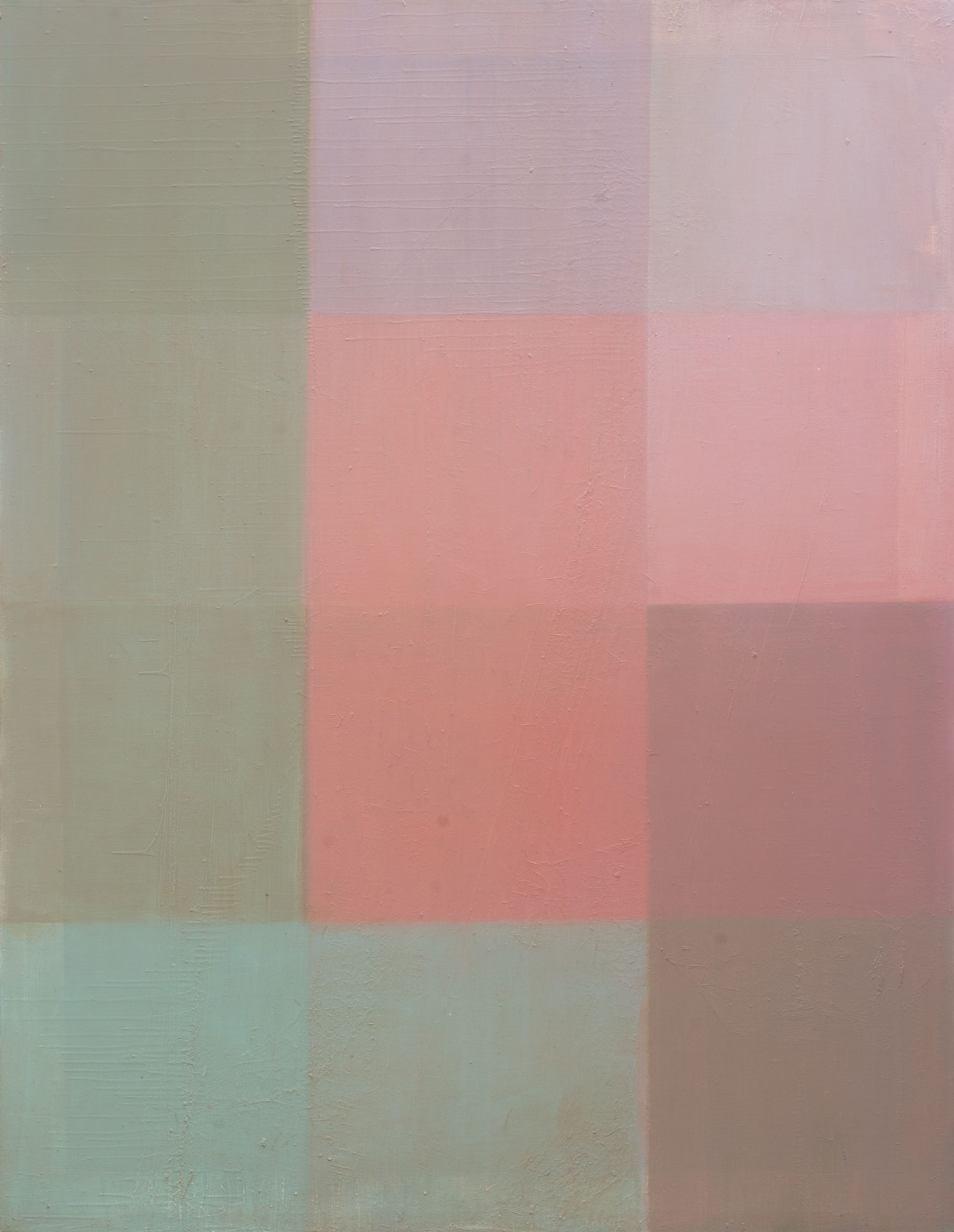 Pixel Nr.2, painted by Manuel Strasser in 2016, Öl on Leinwand 155cm wide and 200cm high