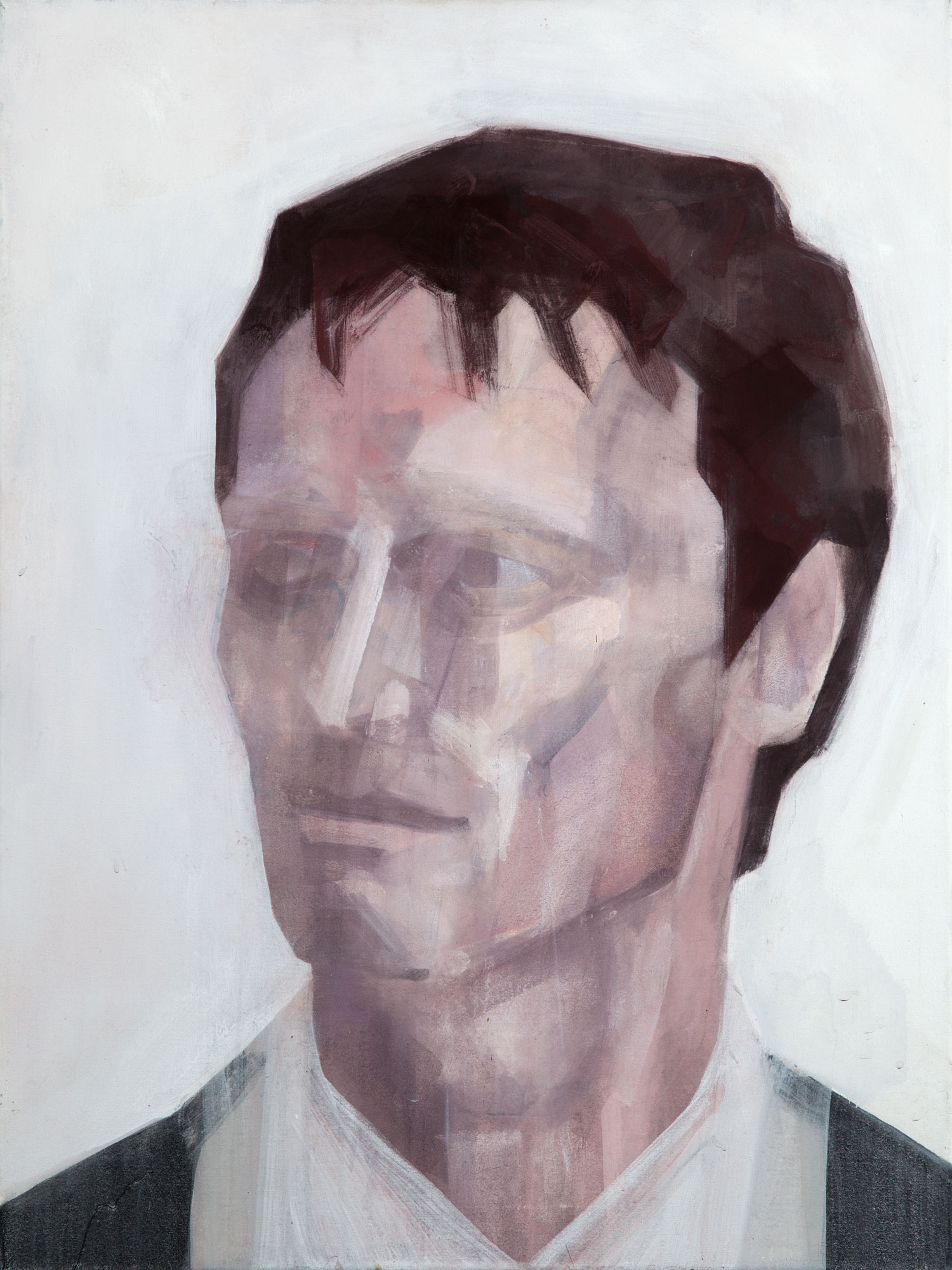Karl, painted by Manuel Strasser in 2011, Acryl on Leinwand 60cm wide and 80cm high