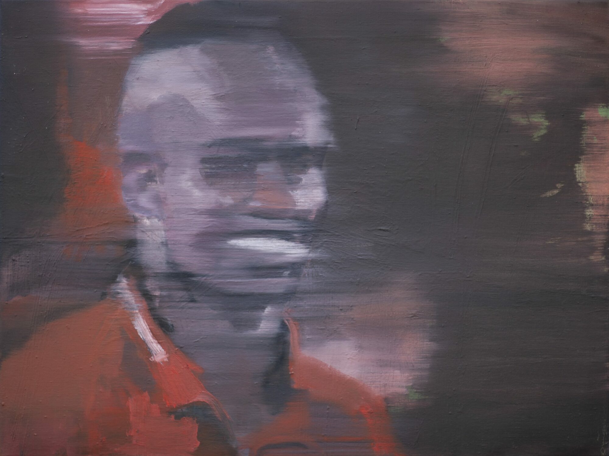 Sadio Mané, painted by Manuel Strasser in 2021, Öl on Leinwand 80cm wide and 60cm high